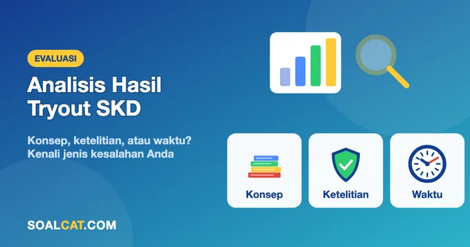 Cara Menganalisis Hasil Tryout SKD: Kenali Tiga Jenis Kesalahan Anda